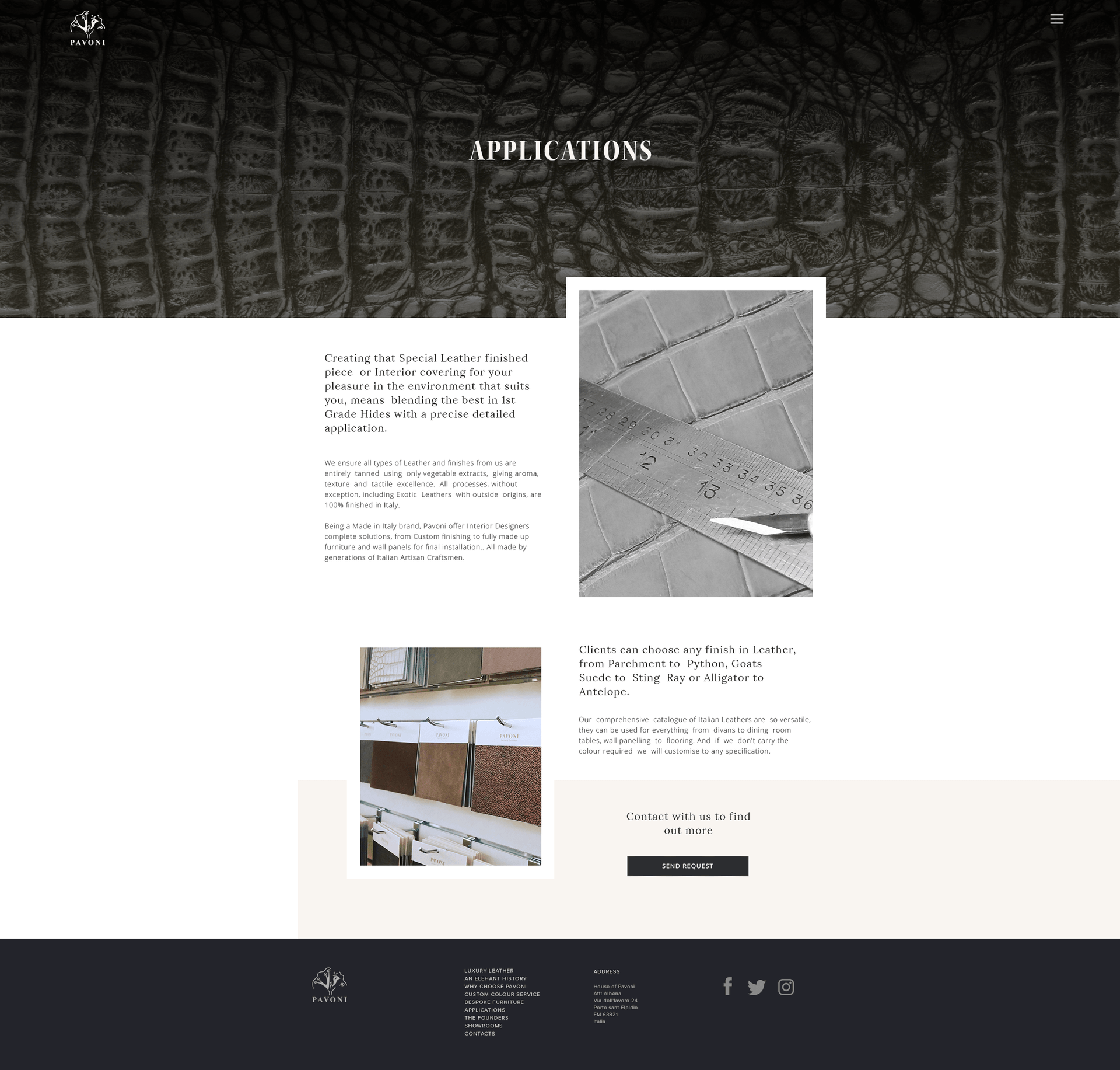 Pavoni Luxury Leather — screenshot 3