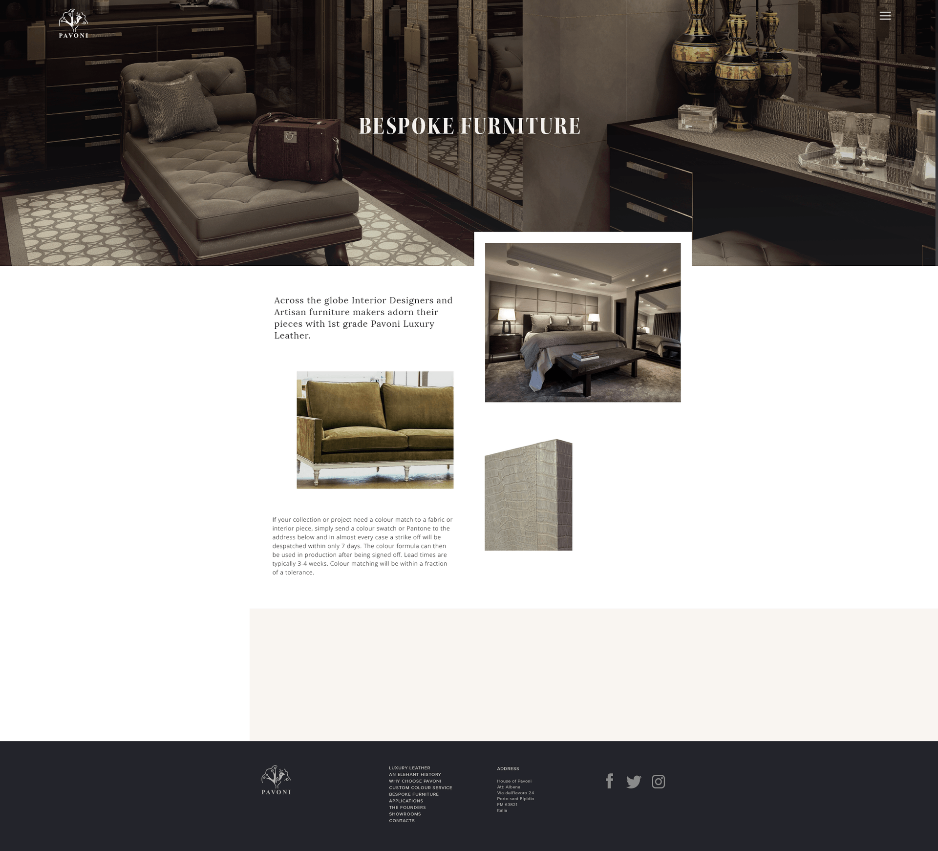 Pavoni Luxury Leather — screenshot 4