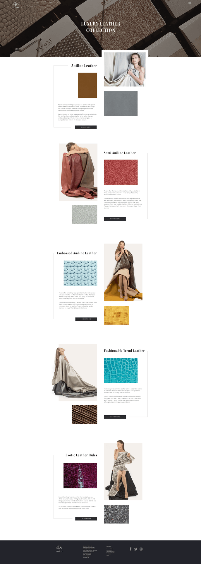 Pavoni Luxury Leather — screenshot 2