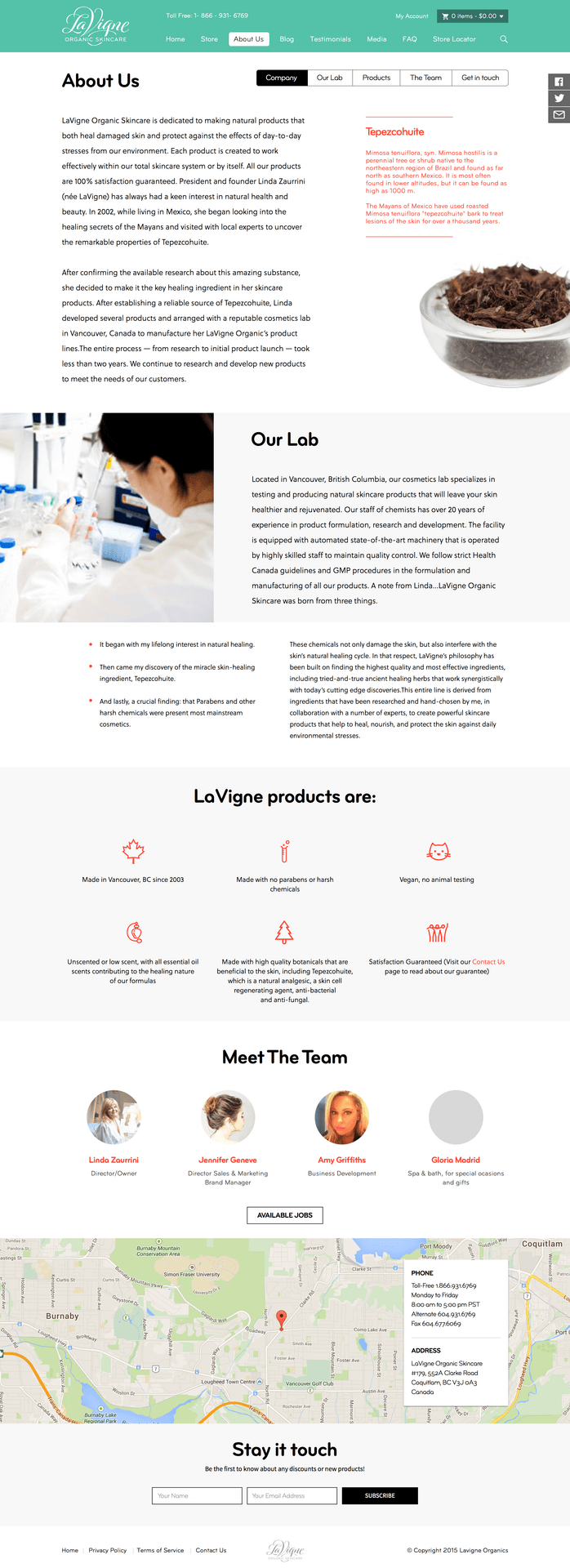 LeVigne Organics — screenshot 6