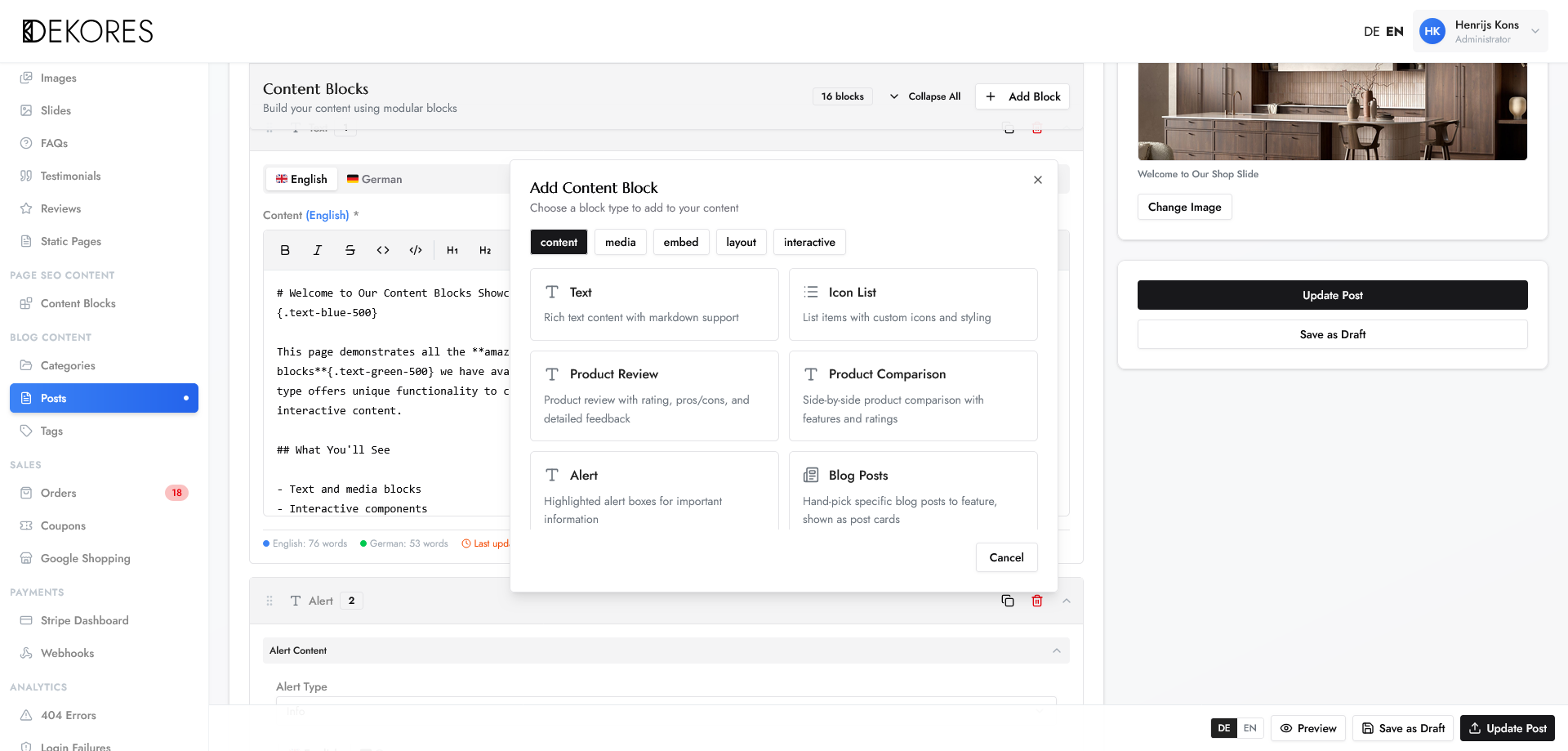 DEKORES — Interior Design Store — screenshot 9
