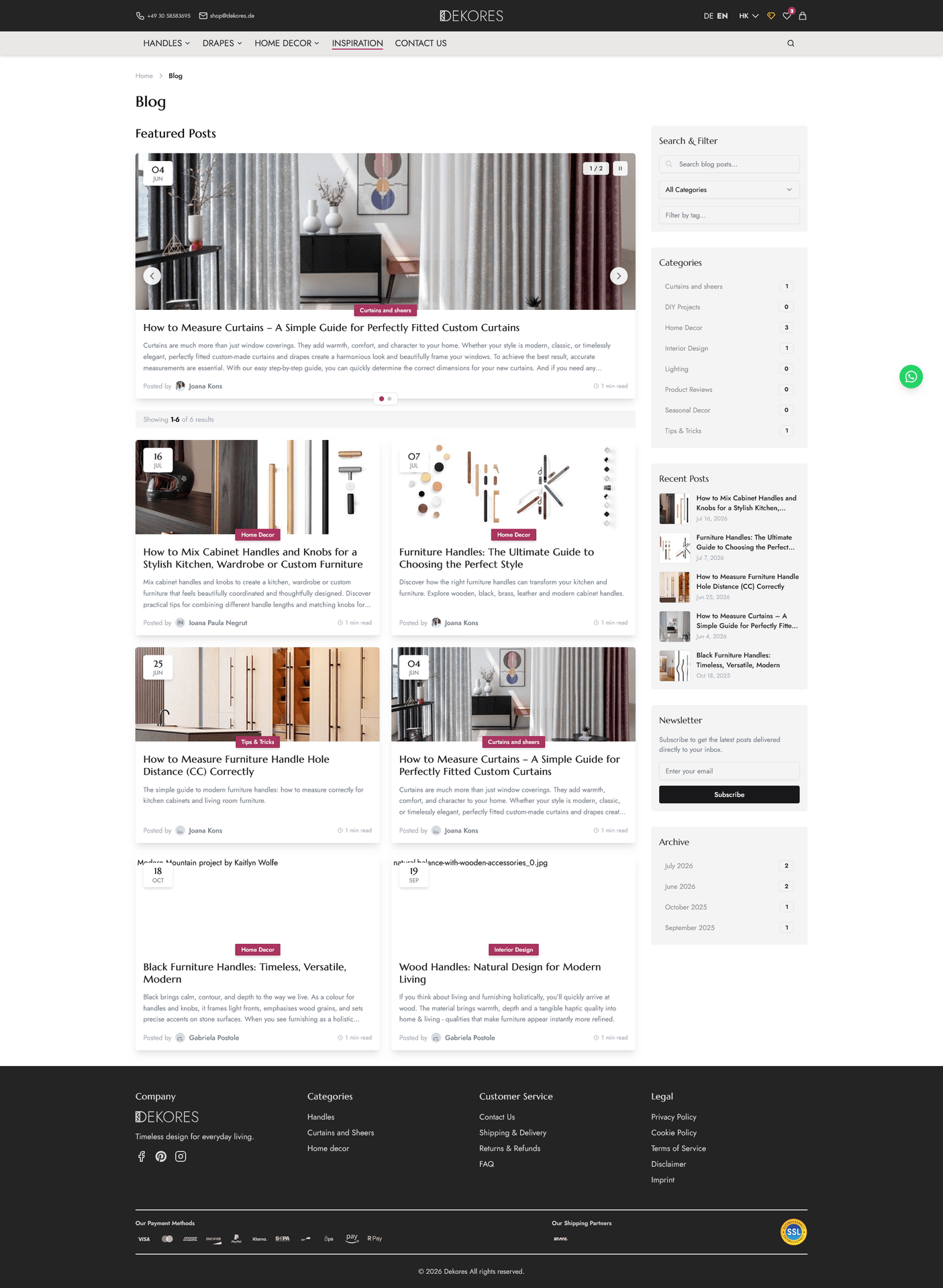 DEKORES — Interior Design Store — screenshot 3