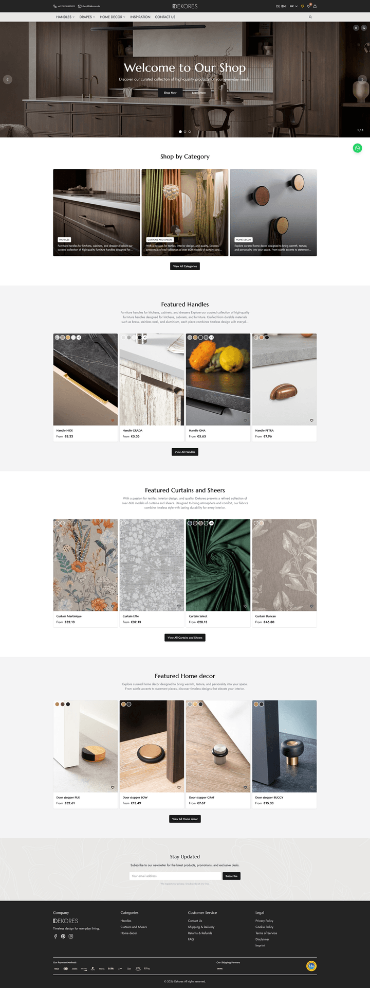 DEKORES — Interior Design Store
