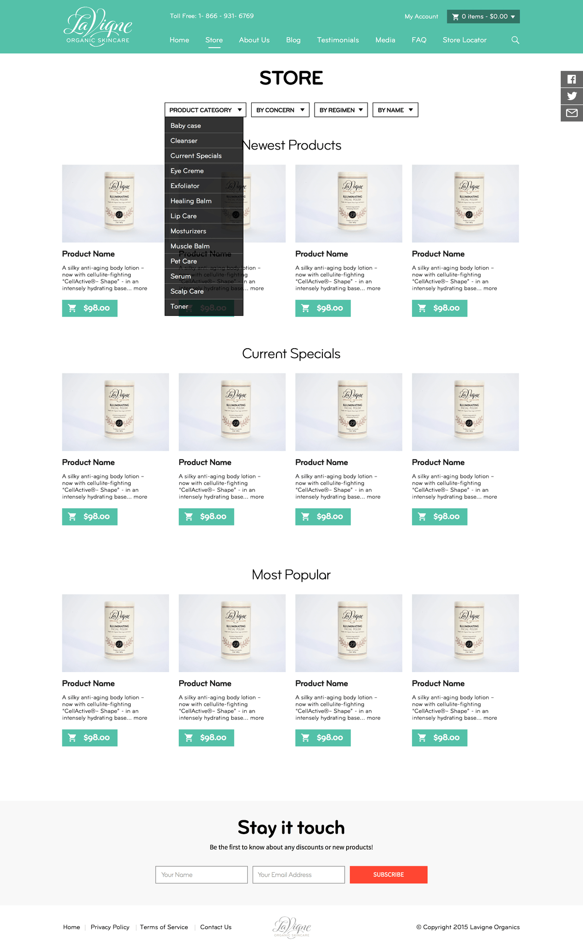 LeVigne Organics — screenshot 3